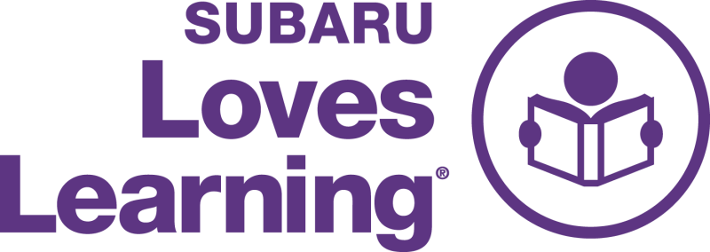 Subaru loves learning purple logo